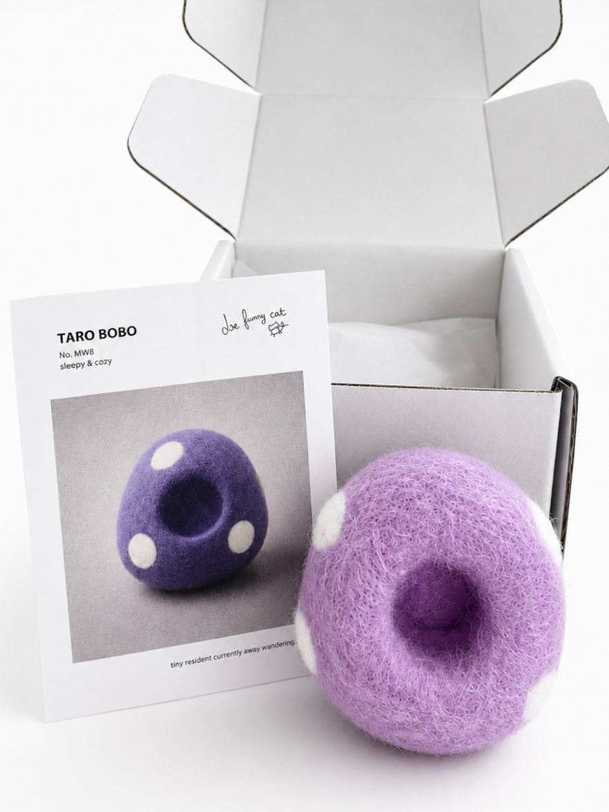 Taro Bobo Felt Magnet