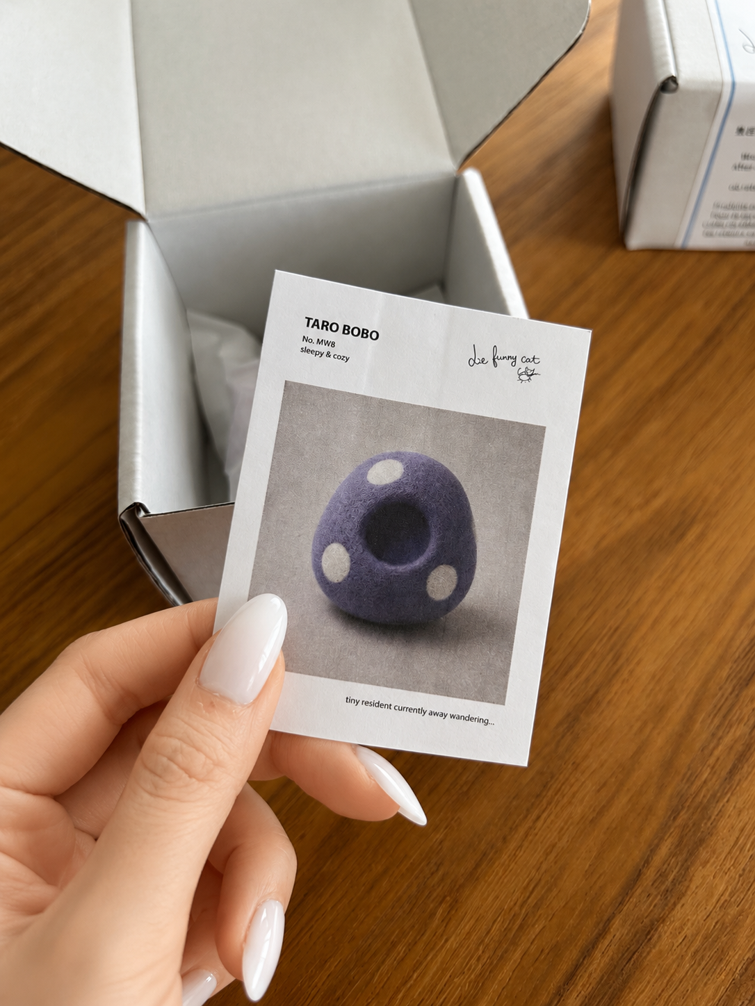 Taro Bobo Felt Magnet