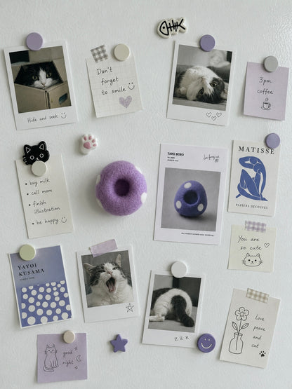Taro Bobo Felt Magnet