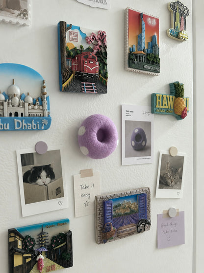 Taro Bobo Felt Magnet