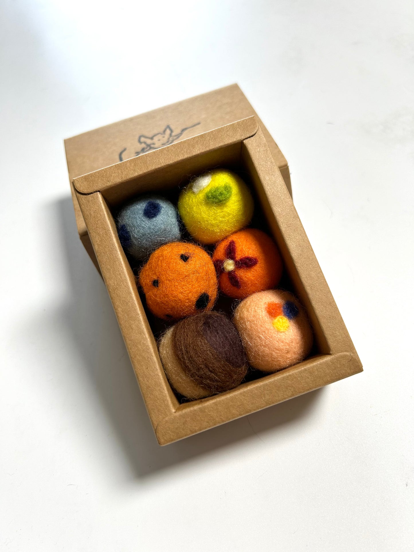 "MeowMeow Magical Balls" Safe Felt Cat Toy Balls