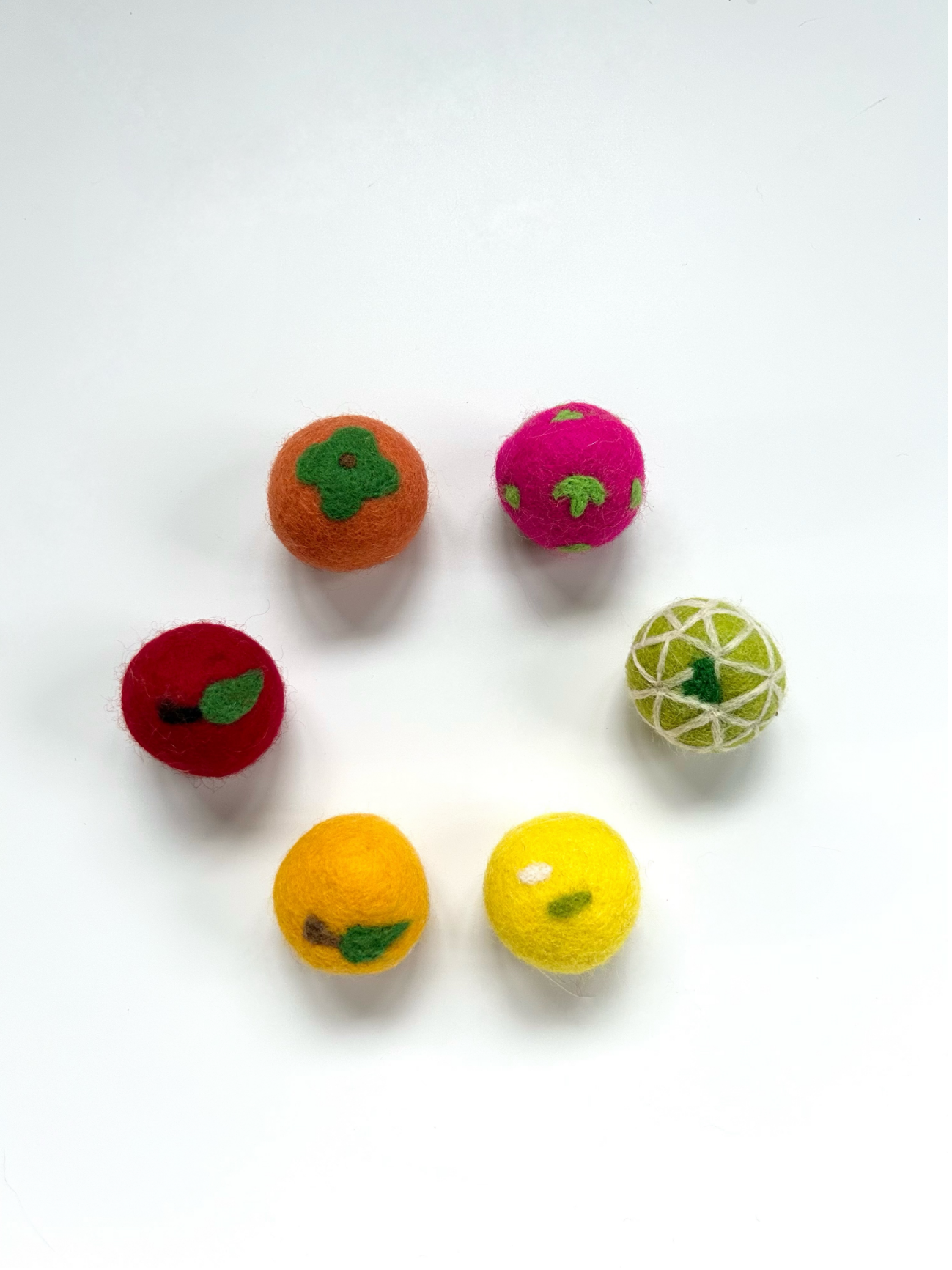 "Fortune Fruit Box" Safe Felt Cat Balls