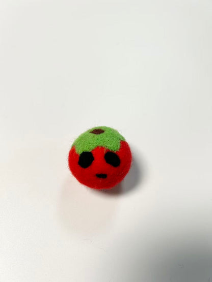 “Corner Monster” Felt Cat Toy Balls